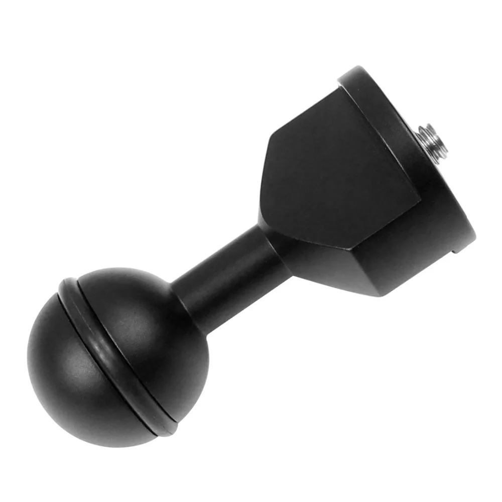1-Zoll-Kugelkopfadapter 1/4 Zoll M5-Schraube für GoPro 13 12 Insta360 X5 OSMO 360 ° Action Unterwasser Fülllicht Arm Griff Tablett Tauchen – Detail 39