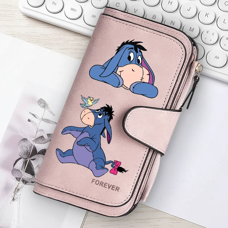 Winnie the Pooh PU Leather Wallet with Zipper Closure & Card Holder S2720b89f7a6d47b9ad63c8d1b003944bp