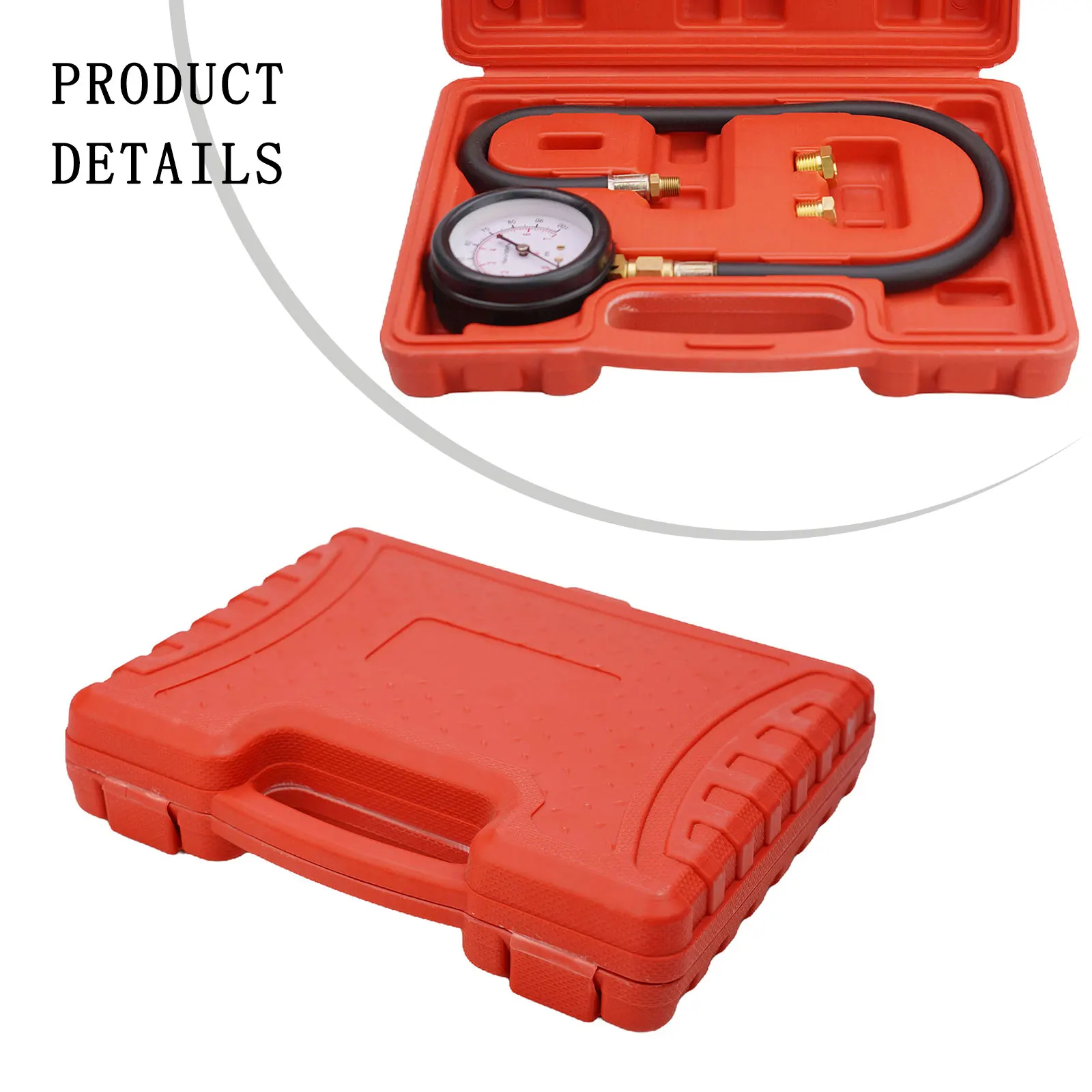 

Multiple Vehicles Plug Types Depths Case Psi Adapters Engine Diagnostic Test Kit Psi Oil Pressure Tester Features