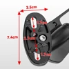 For Yamaha YZF R125 R25 R15V3 R1S Side Mirrors Rearview Mirror Modified Wind Wing Rotating Espelhos Moto Espejo Retrovisor 3