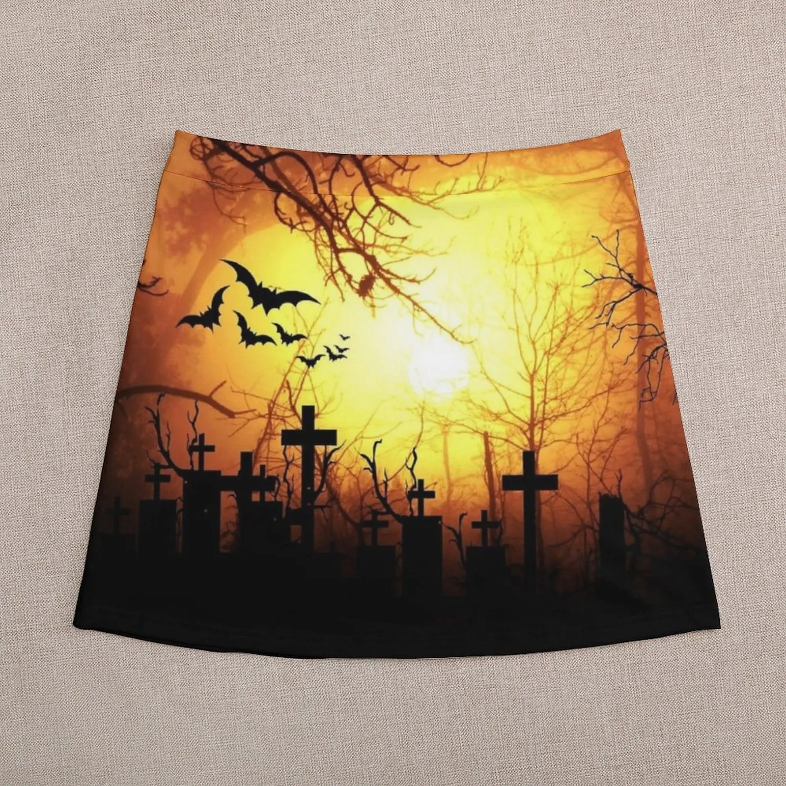 Sundown in the graveyard Mini Skirt Clothes for summer clothes for woman Skirt pants Evening dresses