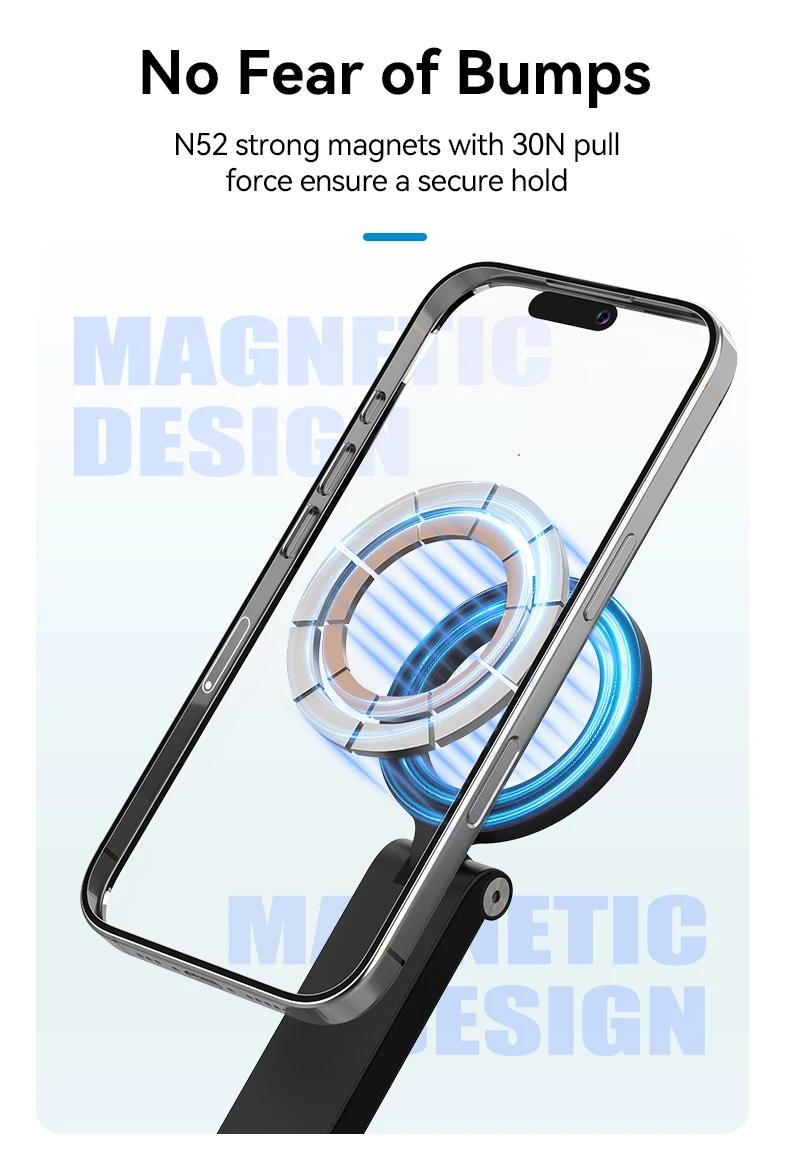 3 in 1 Selfie stick Phone Holder Wireless Remote Control Travel Clamp Magnetic 3
