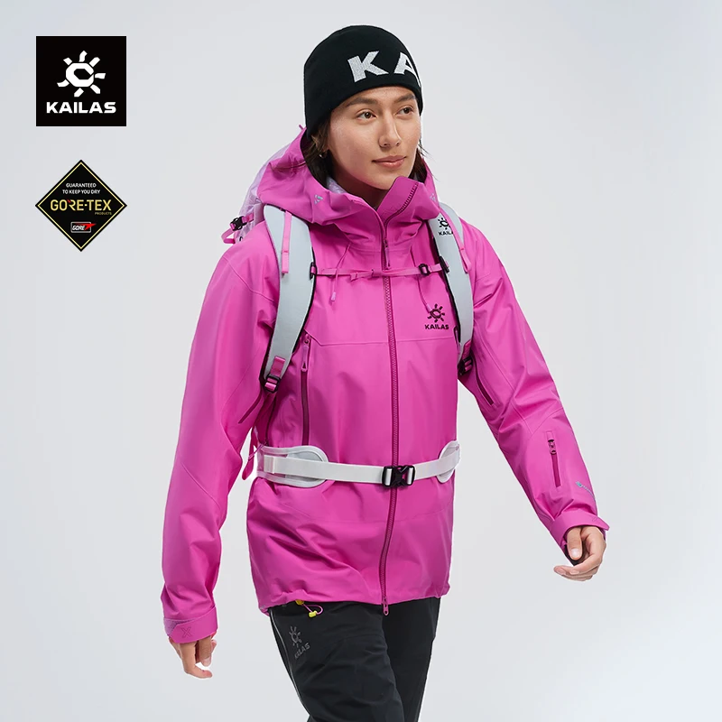 KAILAS 2026 Mont X 하드 쉘 재킷 75D 3L GTX 레인스톰 방수 후..