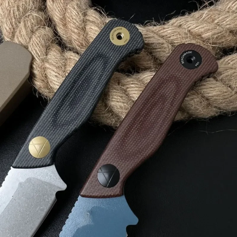 Dacian 203BT Fixed Blade Linen Fiber Handle MagnaCut Blade Outdoor Hunting Tactical Knife EDC Pocket Knife 5