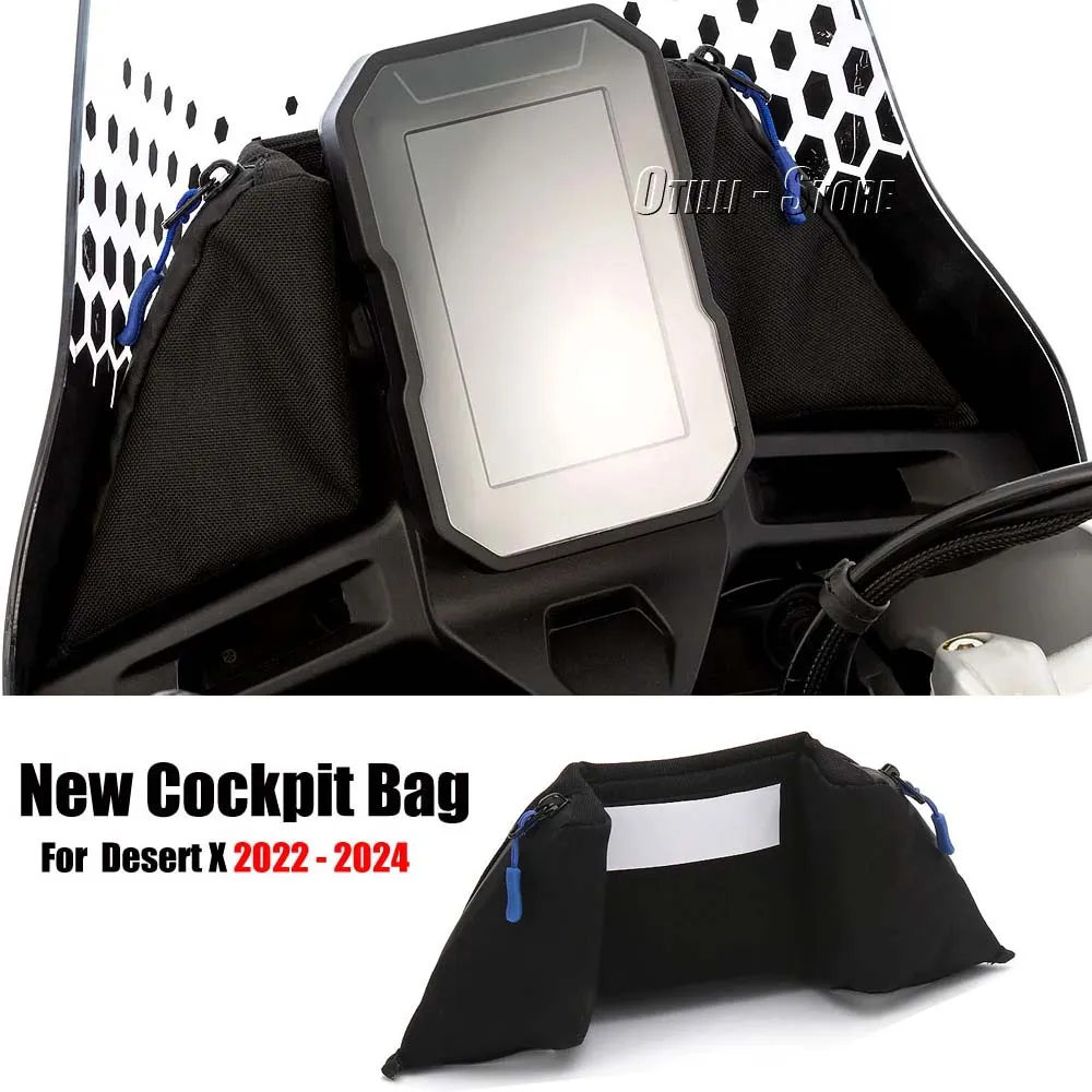 

New Motorcycle Cockpit Bag Storage Package DesertX DESERT X Waterproof Bag Travel Bag For Ducati Desert X 2022 2023 2024