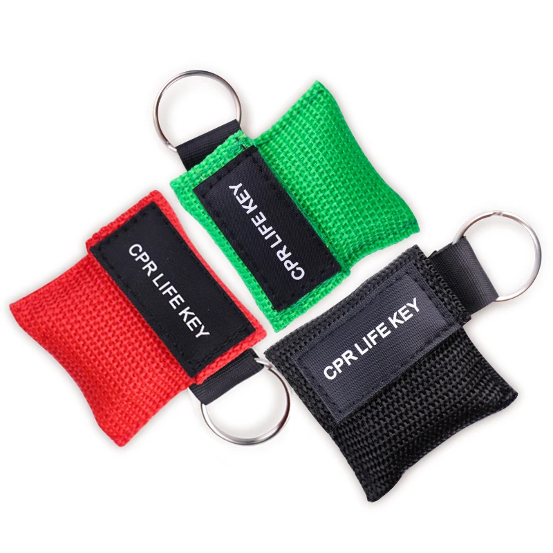 20/50pcs CPR Resuscitator Mask Outdoor Emergency Use Disposable Travel CPR Pocket Mask Breathing Film First Aid Breath