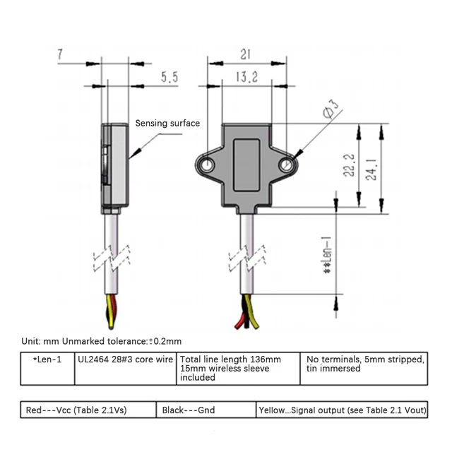 Capacitive Liquid Level Sensor