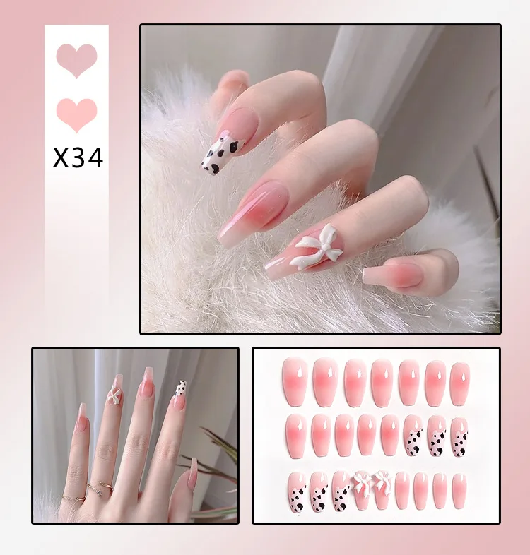 X34 Press On Nails