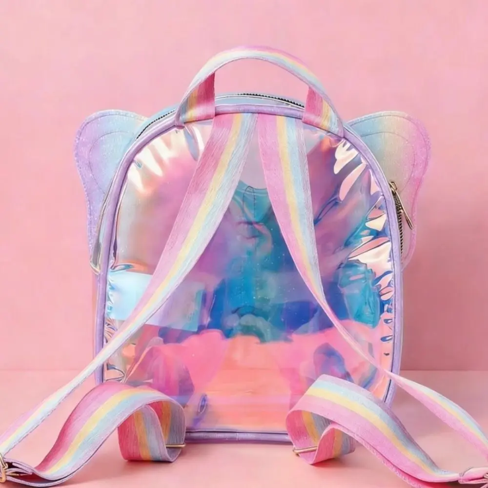 New Laser Butterfly Design Girls Backpack Cute Fashion Kids Backpack Lightweight Large Capacity Kindergarten Backpack 1