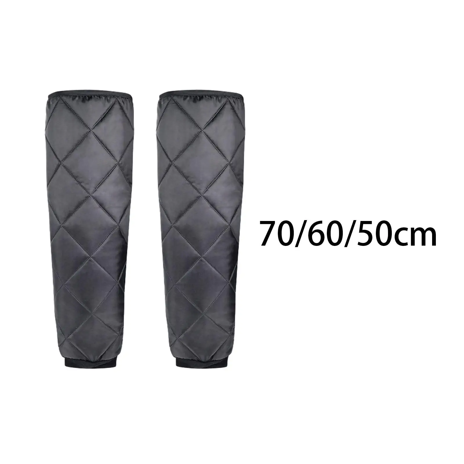 2Pcs Winter Motorcycle Knee Pads Leg Sleeves Elastic Band Adults Thermal Leg Guard for Outdoor Working Winter Ski Riding Bike