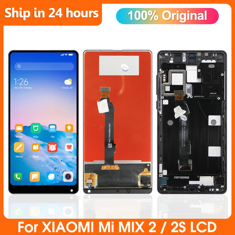 

5.99" Original LCD Display For Xiaomi Mi Mix 2 2s Mix2 Mix2s Touch Screen Digitizer Assembly Replacement For Xiaomi MiMix2