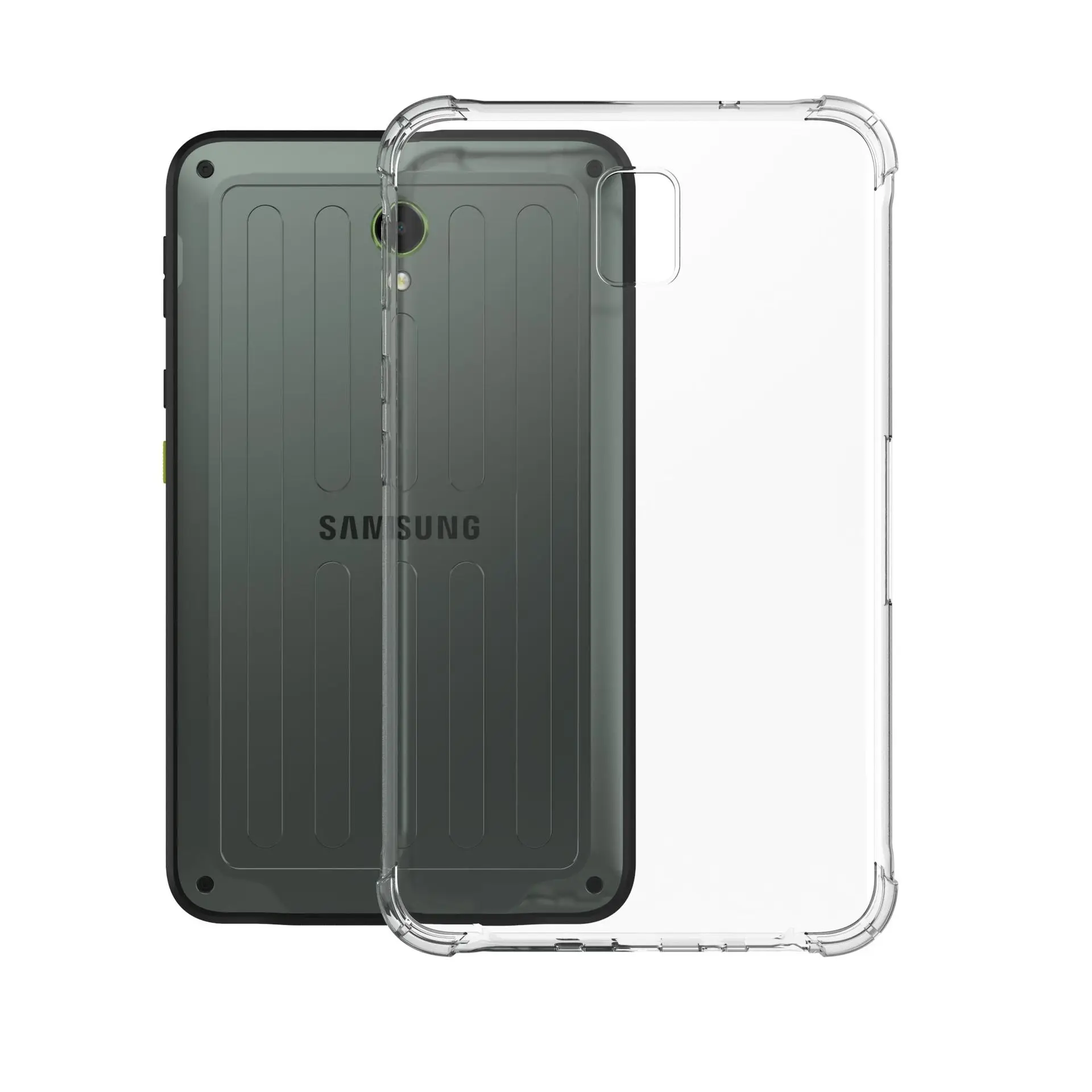 Clear Shockproof TPU Back Cover with Airbag Corners