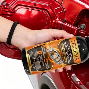 Detergente Catalitico a 3 Vie per Motori Auto, Rimuovi Carbonio Carburatore, Pulitore Motore, Detergente Olio e Catalizzatore