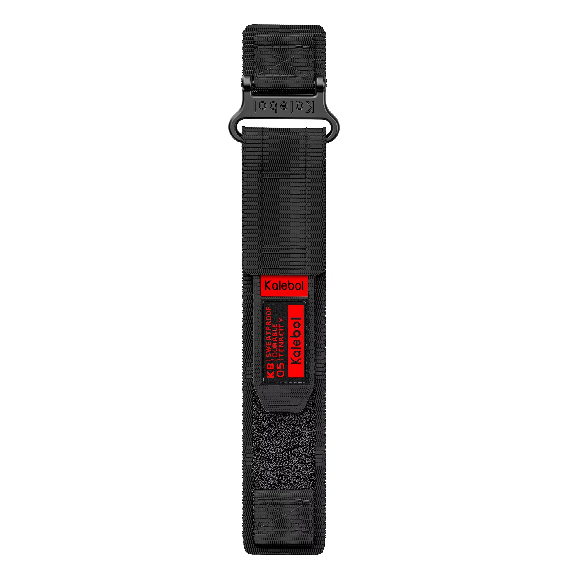 22mm Soft Breathable Sport Nylon Loop Bracelet Strap