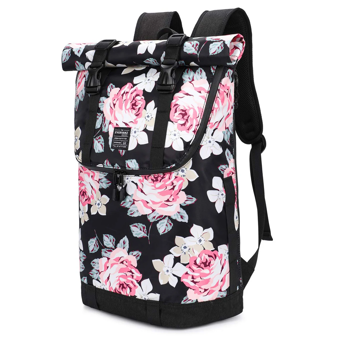 evervanz-ladies-rucksack-beautiful-flower-backpack-for-girls-with-laptop-compartment-for-trips-university-school-and-office