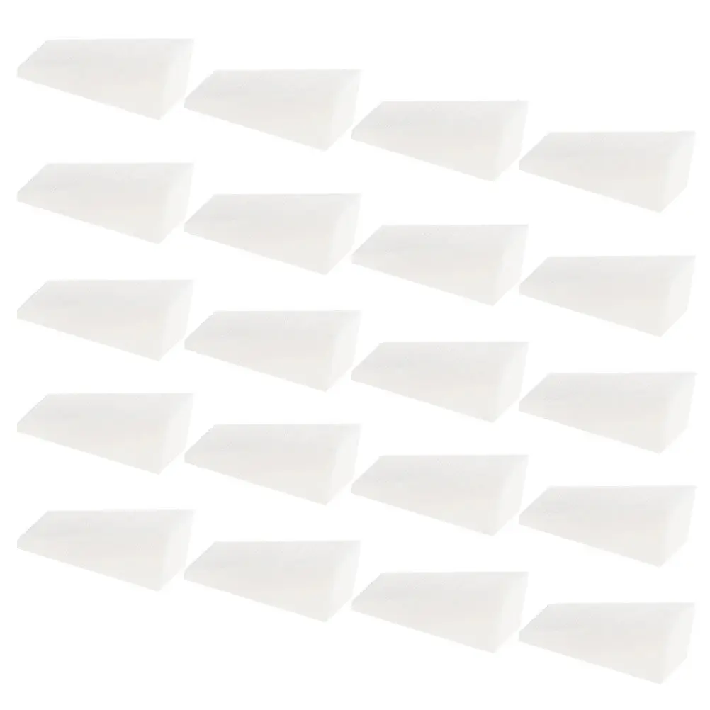 20Pcs 삼각형 스폰지 네일 스탬퍼 네일 아트 DIY 스탬핑 도구 그라디언트 염색 매니큐어 아트 액세서리 경량 간편한 보관