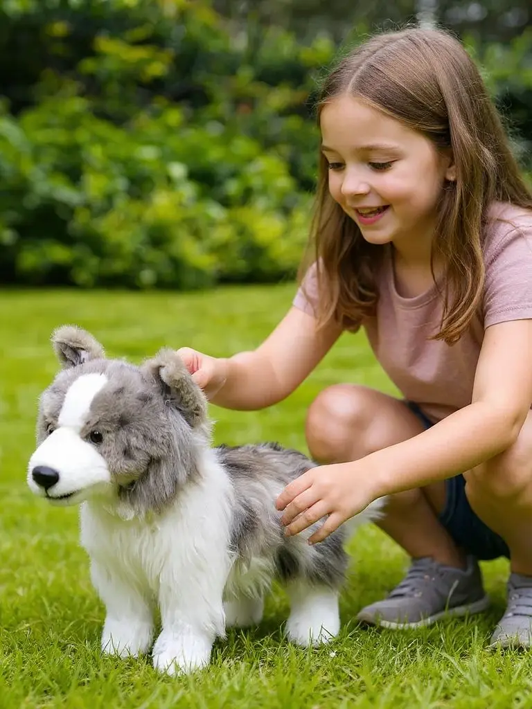 realistic-border-collie-plush-toy-soft-huggable-stuffed-animal-for-kids-gift