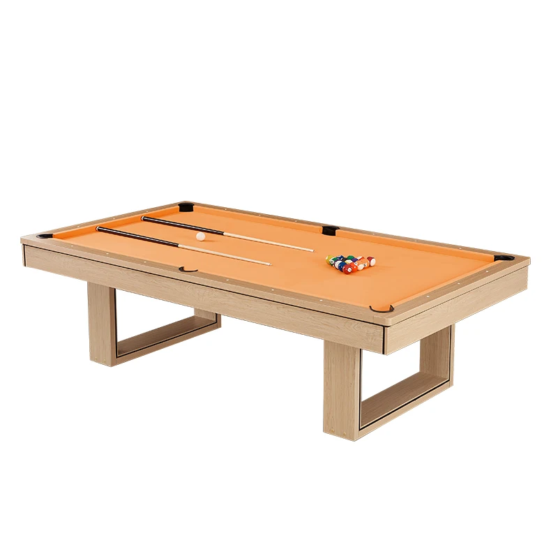 

Best Sales Chinese Manufacturer Cheap Billiard Table 7FT Wood Pool Table Indoor Family Dinning Table In Stock