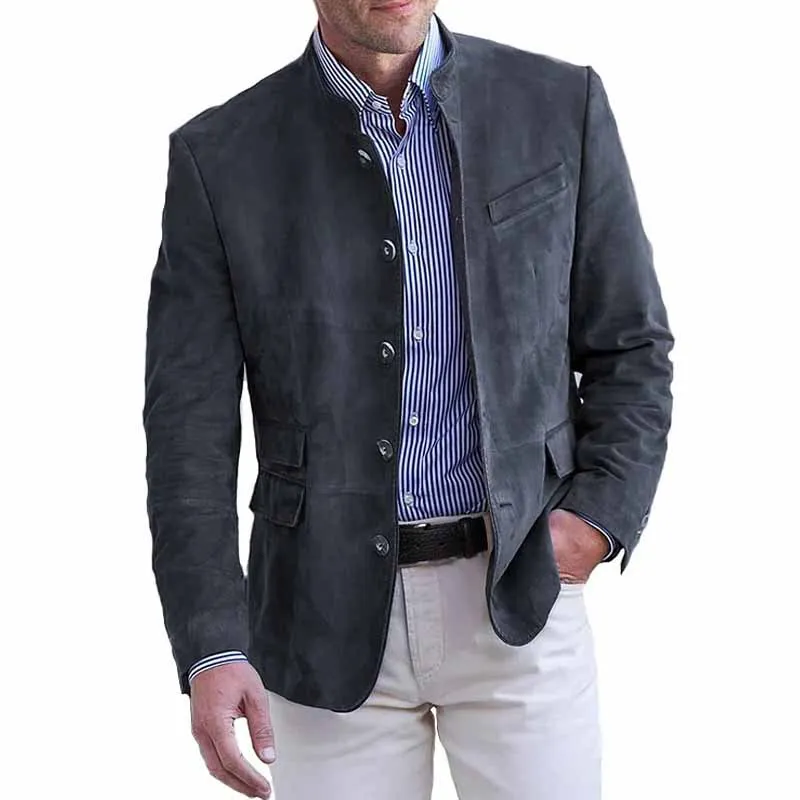New Autumn and Winter Men's Casual Suit Jacket 4