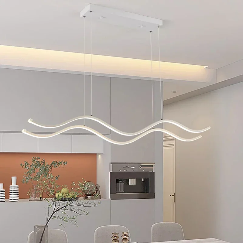 Nordic Style Minimalism Led Pendant Light for Living Dining Room Study Coffee Tables Kitchen Chandelier Home Decor Light Fixture 6