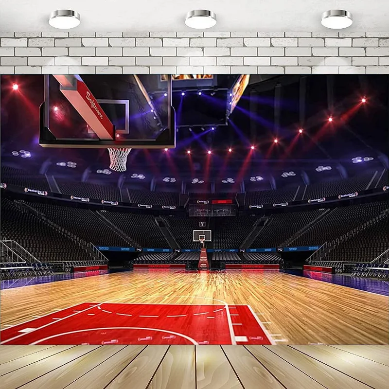 Фон для фотосъемки с изображением баскетбола flowerстауна