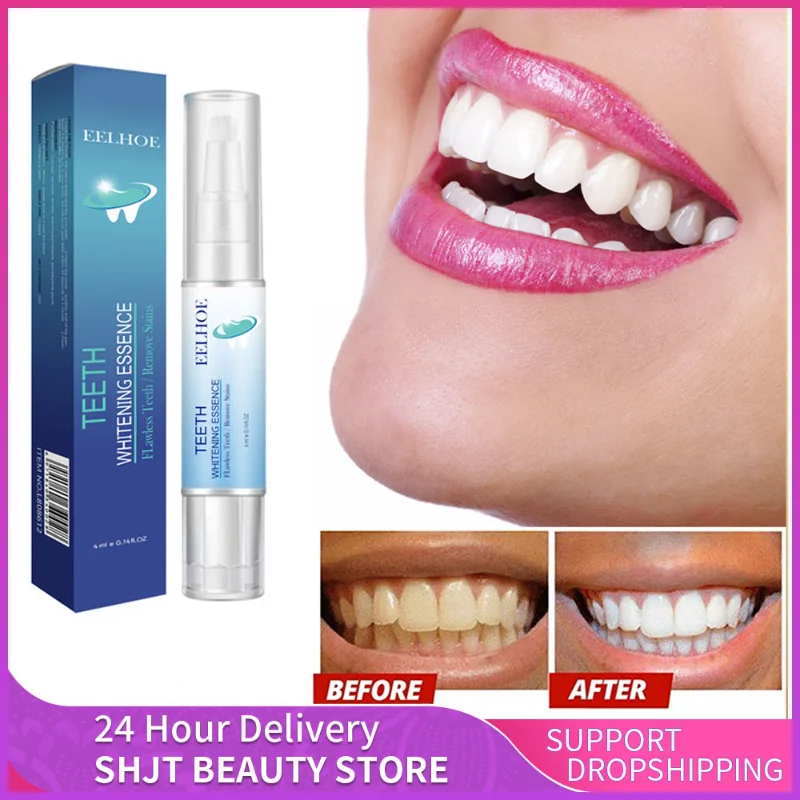 

Teeth Whitening Pen Dental Essence Removes Plaque Stains Tooth Bleaching Cleaning Serum Teeth Whitener Bleach Kit Beauty Health