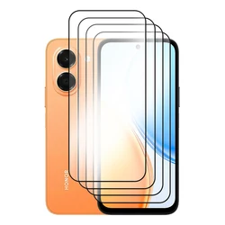 Premium 6 - in - 1 Tempered Glass & Lens Film Set - Full Cover Screen Protector (6.61 inch) for Honor X7e (Only 4 Front Glass)