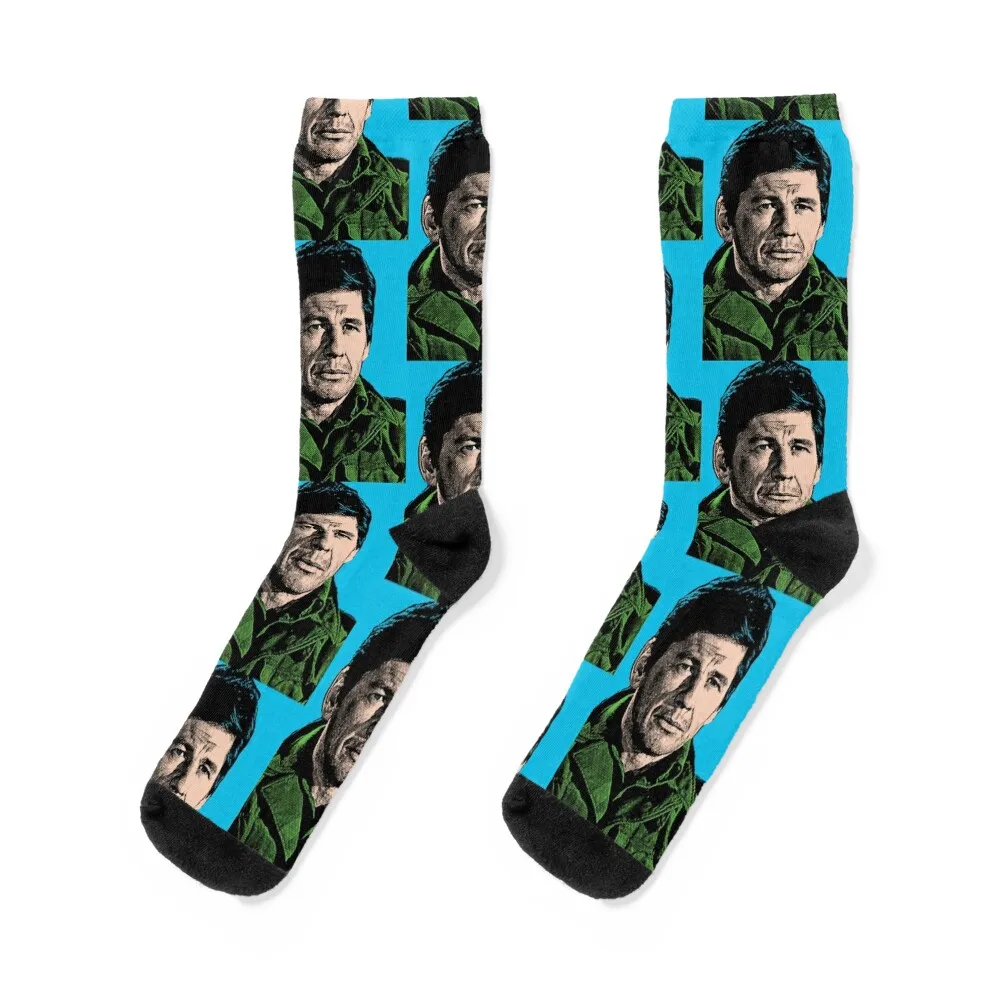 

Charles Bronson Pop Art Socks hiphop soccer anti-slip socks Socks For Women Men's