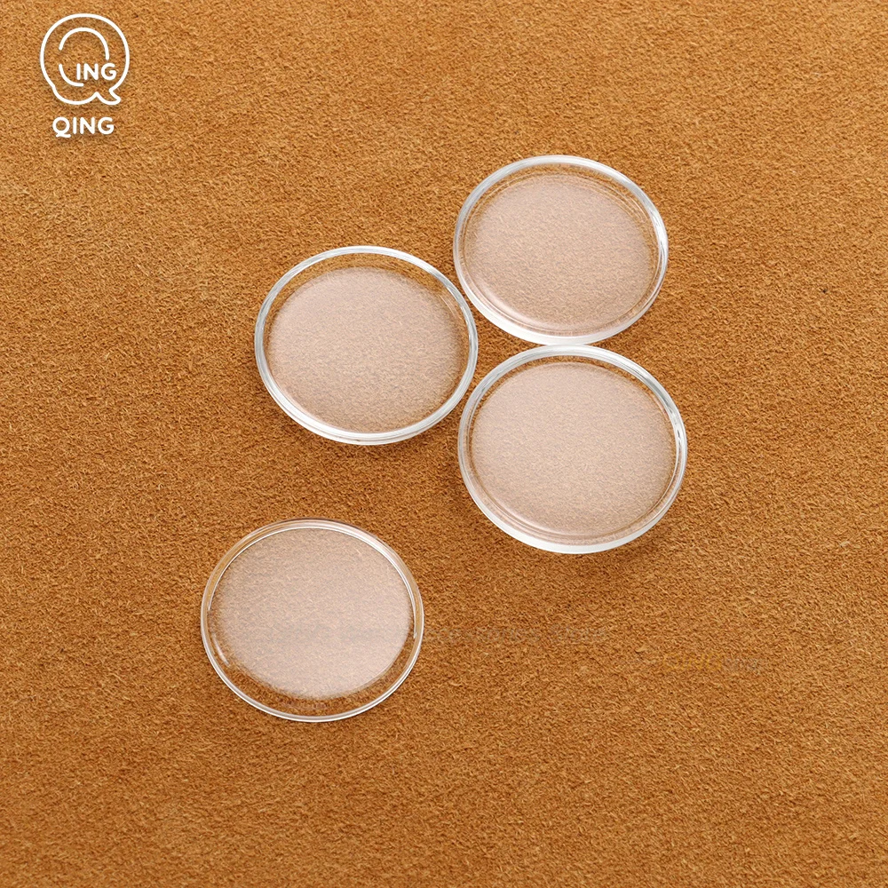 High-Quality Domed Glass Watch Cover - Transparent Repair Accessory