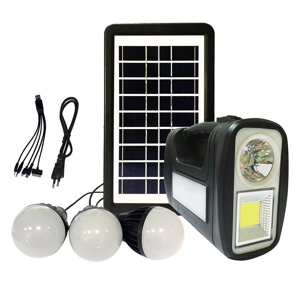 

Portable Power Station with Solar Panels, Solar Generator for Camping, Solar Powered Generator with Flashlight