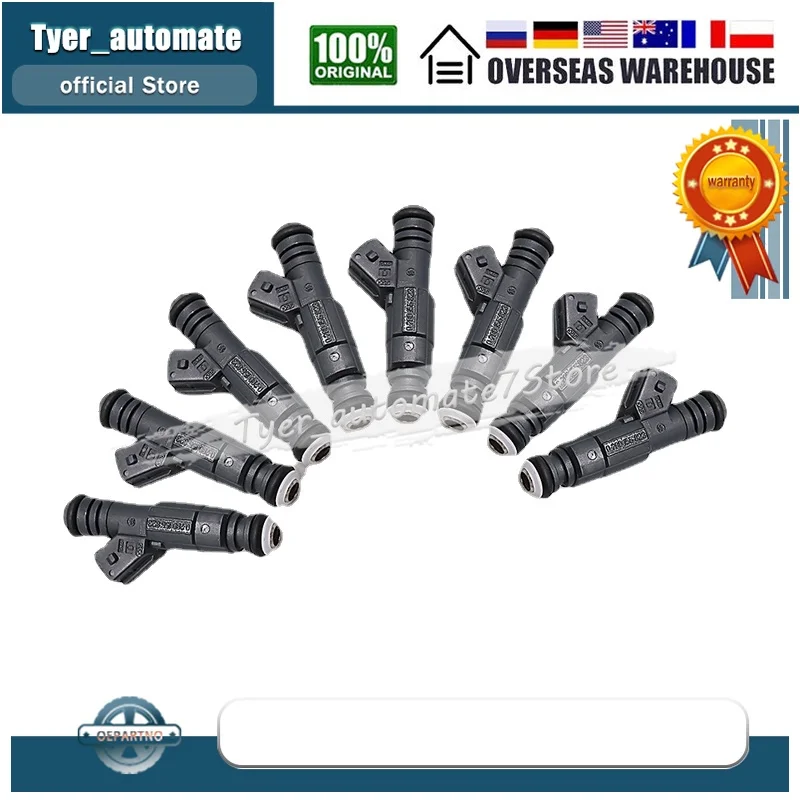 Для BMW 740I 740IL 540I X5 Z8 Land Rover Range 8 шт. Топливные форсунки 0280155823 |