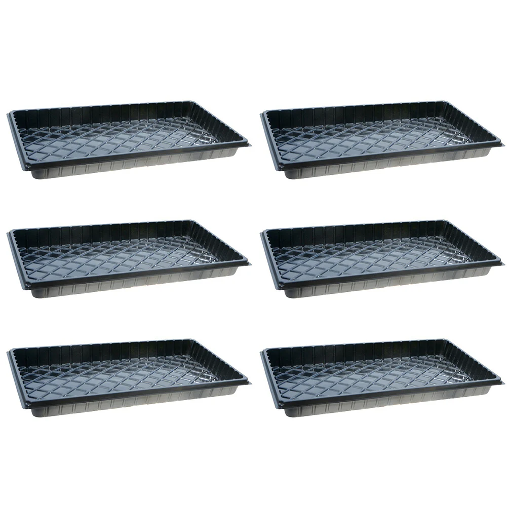 Plant Germination Tray Growing Plate Starter 6Pcs for Gardening