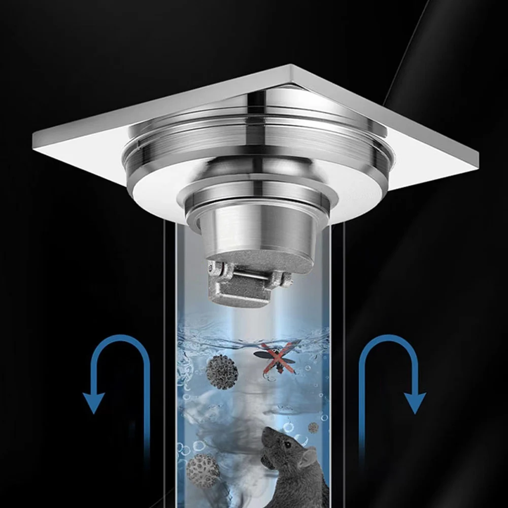Description Picture 6 of itemFloor Drain Anti Odor Drain Cover Insect Prevention Colander Shower Drain Stopper Rapid Drainage for Household Bathroom Kitchen