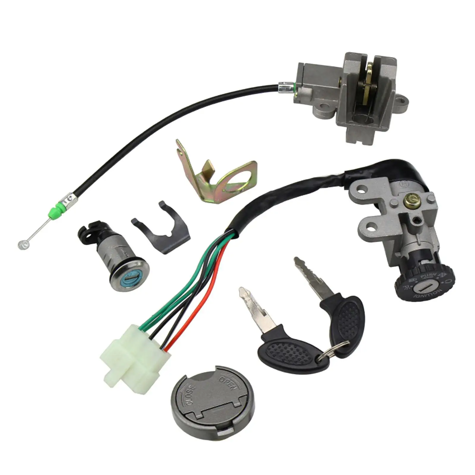 

Universal Ignition Barrel Key Switch Gy6 50cc for Pocket Pit Bike Motorbike
