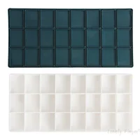 24 Wells Paint Palette Watercolor Acrylic Paint Storage Compartments Paint Palette Paint Tray for Gouache Acrylic Oil Watercolor 1