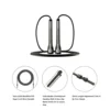 sport jump rope boxing Replacement sports bodybuilding weighted crossfit sport man bodybuilding sport jump Weights fitness Gym m 5