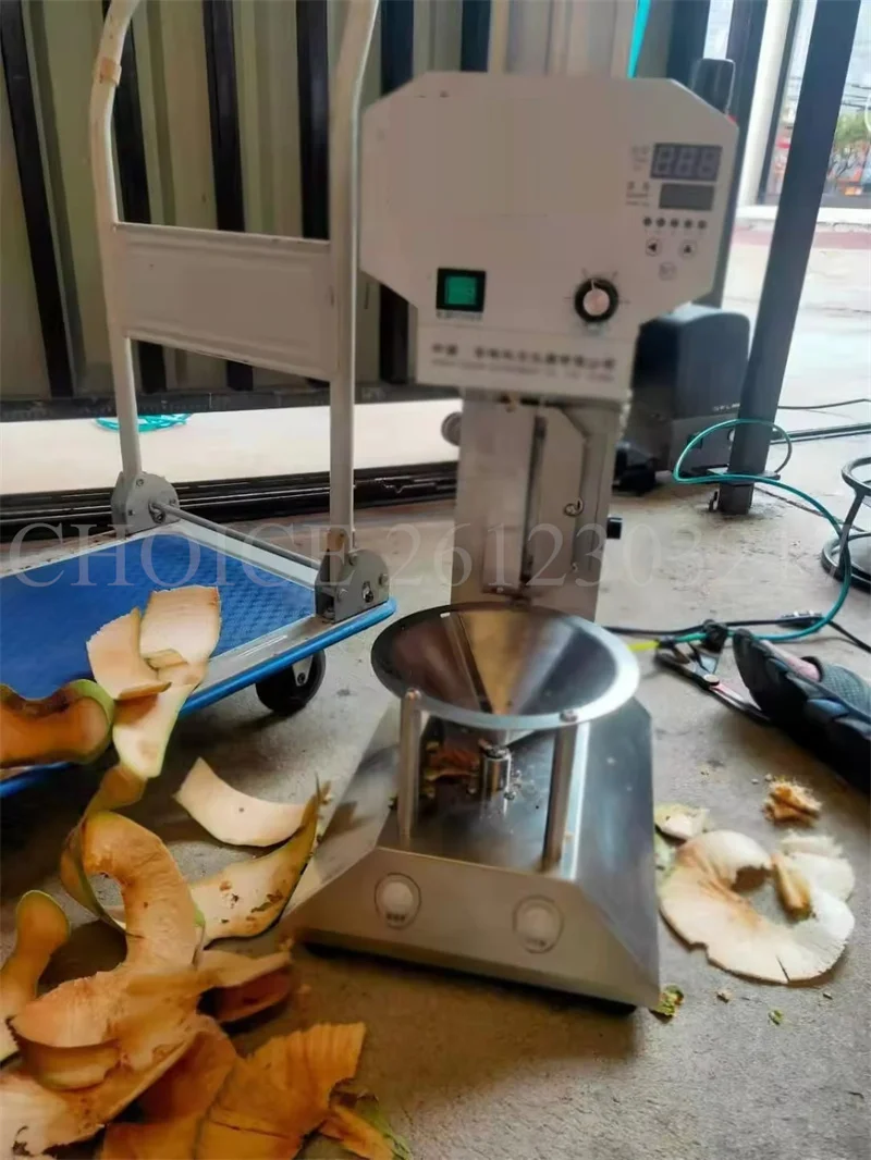 Best Price Fresh Coconut Peeler Machine Commercial Coconut Peeling Maker Automatic Trimming Maker Tender Peeler