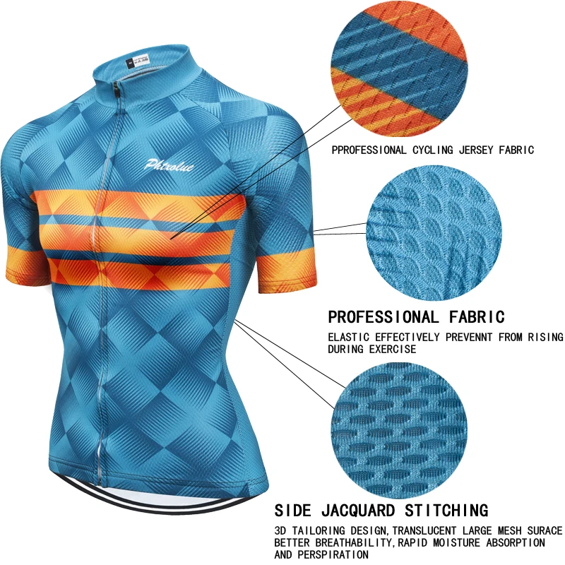 Women Summer Cycling Jersey Breathable Anti-UV Mountain Bike Jersey Mtb Shirt Bicycle Cycling Clothing Phtxolue QY625