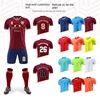Custom Soccer Jerseys for Men Print logo Kid Adult Soccer Jersey Set personality customazition Name Number soccerFootballUniform 2