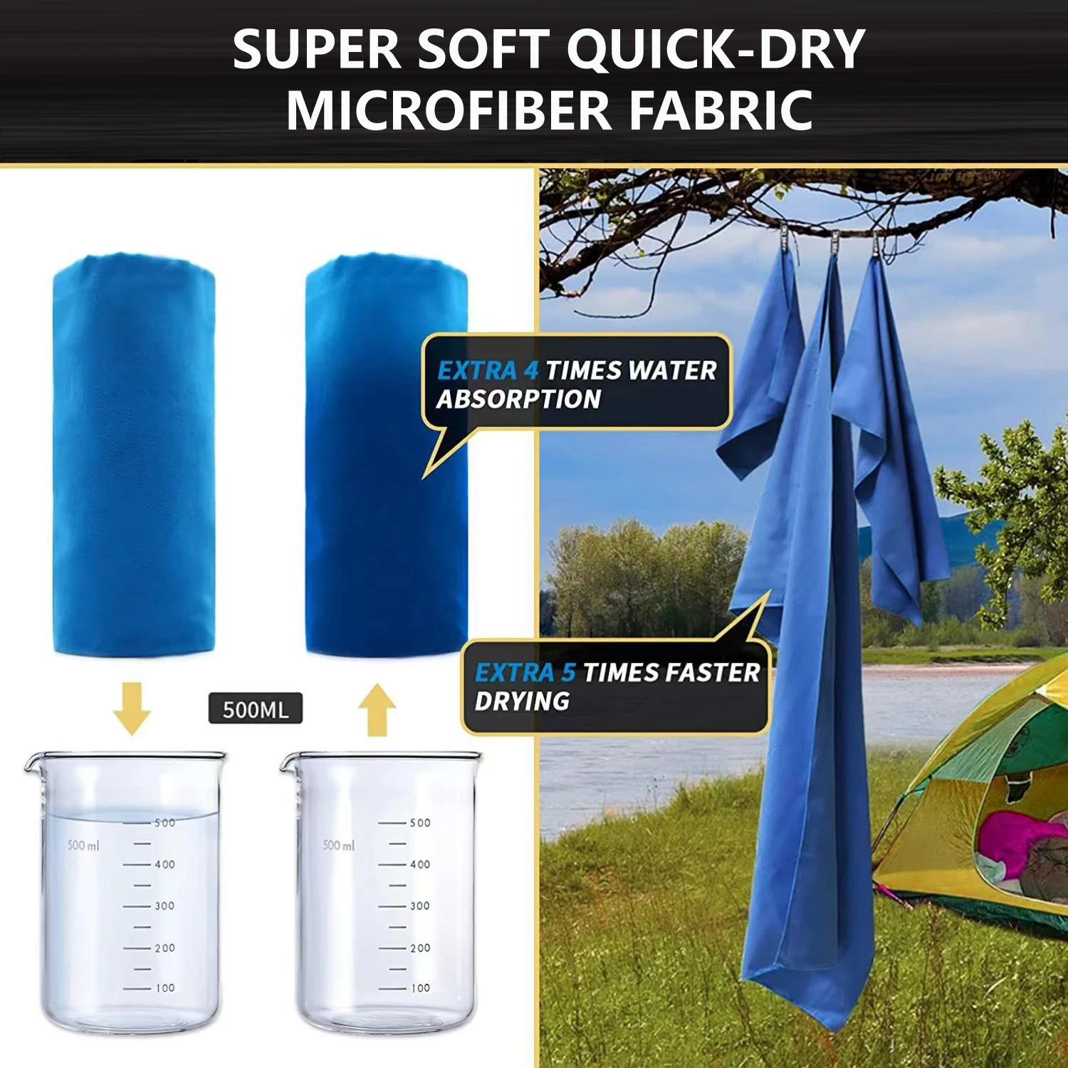 Quick Dry Sports Beach Towel Microfiber Outdoor Thick Travel Gym Fitness Camping Swimming Yoga Naturehike Sea Big Sweat Towel 3