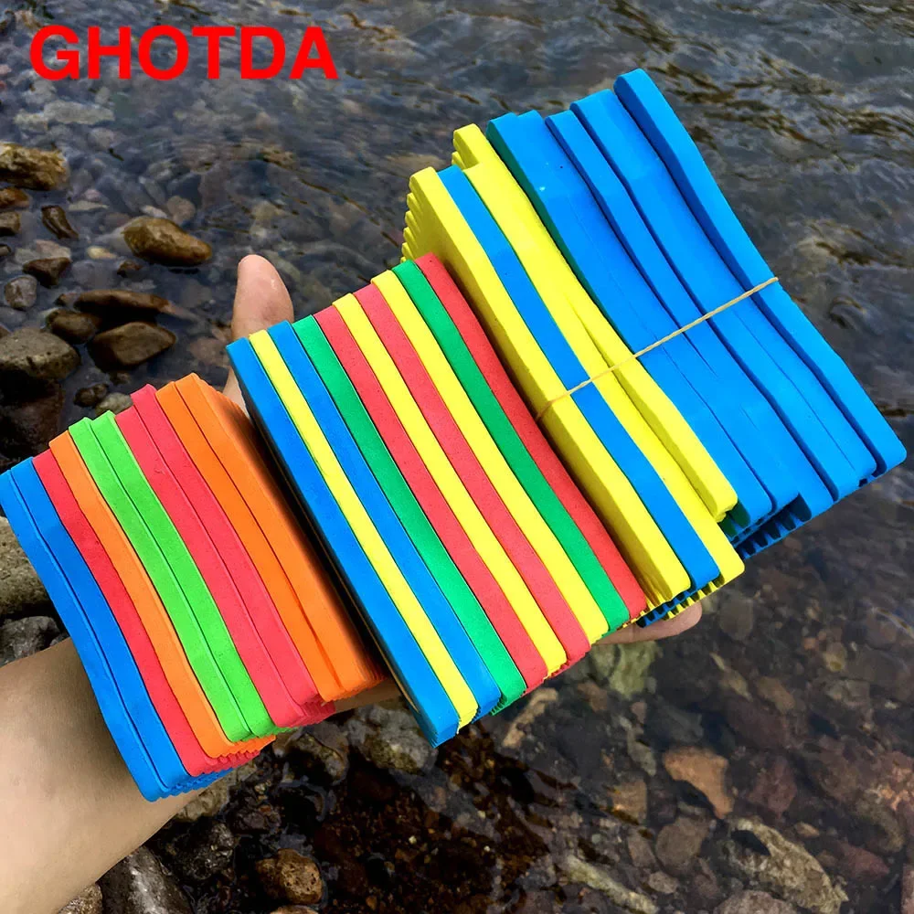 Fishing Foam Storage Panels Winding Line Bait Fishing Trace Wire Trap Holders EVA Hook Plate Face Cruciana 10 Pcs