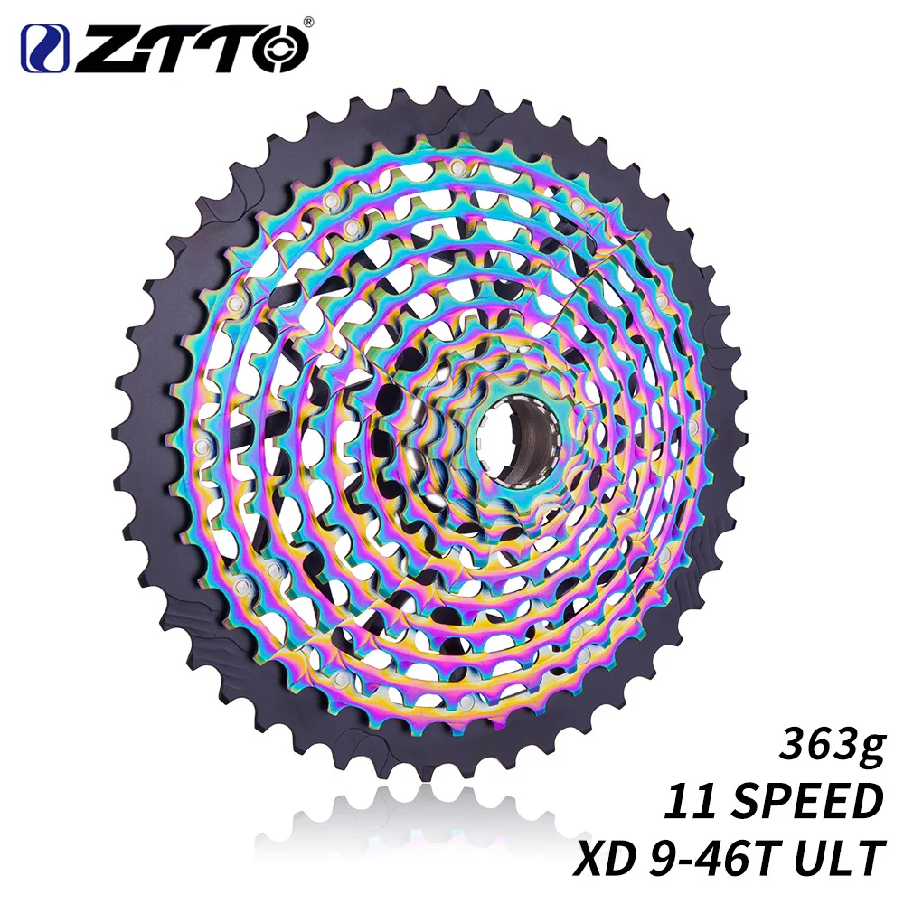 Bicycle Cassette ZTTO MTB 11 Speed 9-46T XD Freehub Ultralight