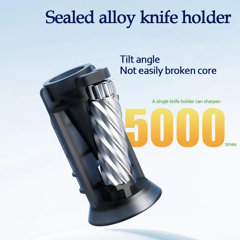 텐윈 전동 연필깎이 (6-8mm 연필용) 문구류 충전식 배터리 자동 연필깎이 신학기용