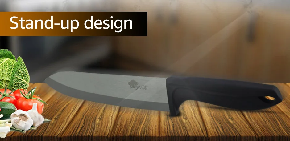 Danoz KnifeSmart knife set with block stand