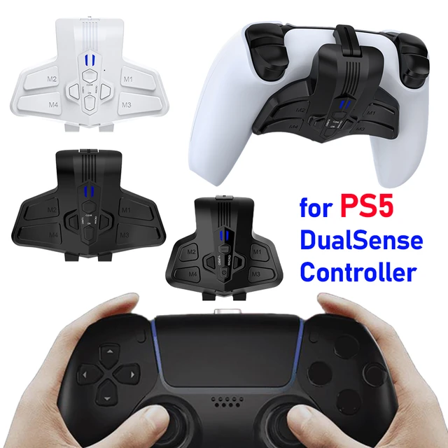 Backplate Programable Remap Kit For PS5 Controller Plug And Play Extension  Key Rear Paddles Back Button Attachment - AliExpress