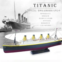 In Stock Titanic Remote Control Ship Rc Cruise Ship Water Toy Model Diy Assembly Electric Cruise Ship Ornament Outdoor Toy Gift 1