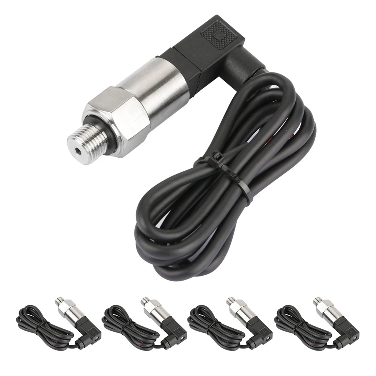 Pressure Gauge Transducer Pressure Transducer 4-20mA Output G1/4" Silicon Transmitter for Water Gas Oil