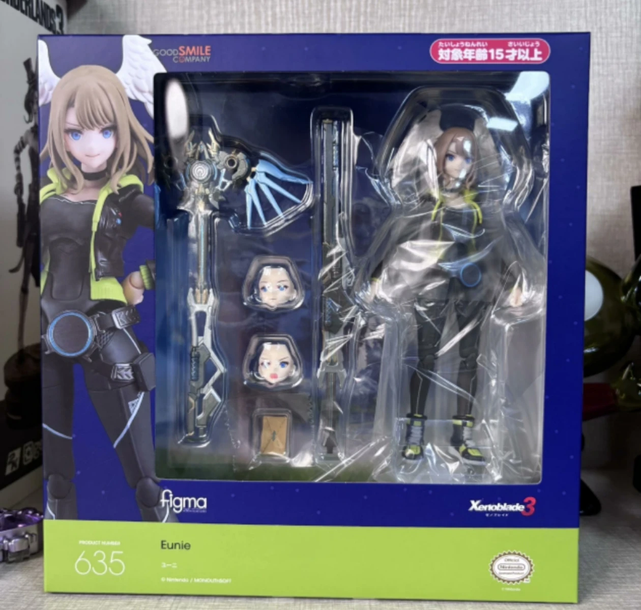 Original box Maxfactory Figma 635 Xenoblade 3 Eunie Figure