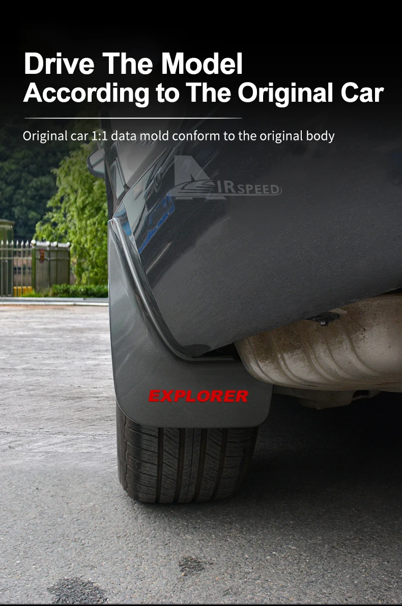 4Pcs Mud Flaps for Ford Explorer 2020 2021 2022 2023 Fenders Guard