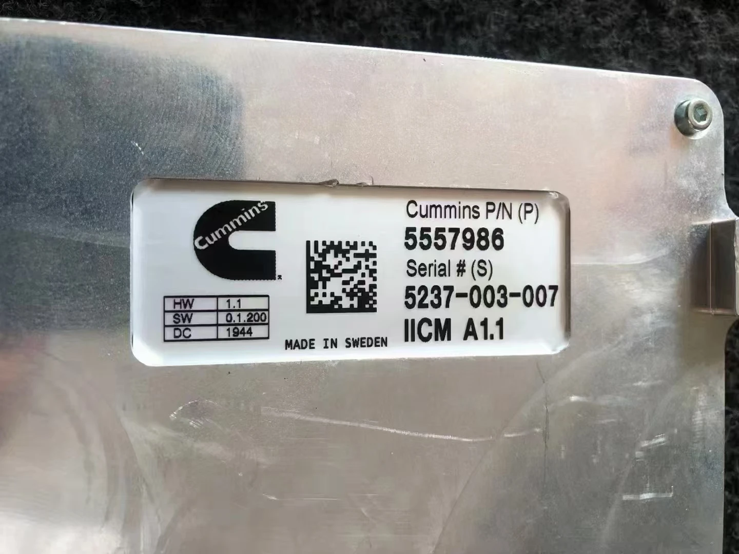 5557986 Cummin*S DCEC 상용차용 ECU 전자 제어 모듈